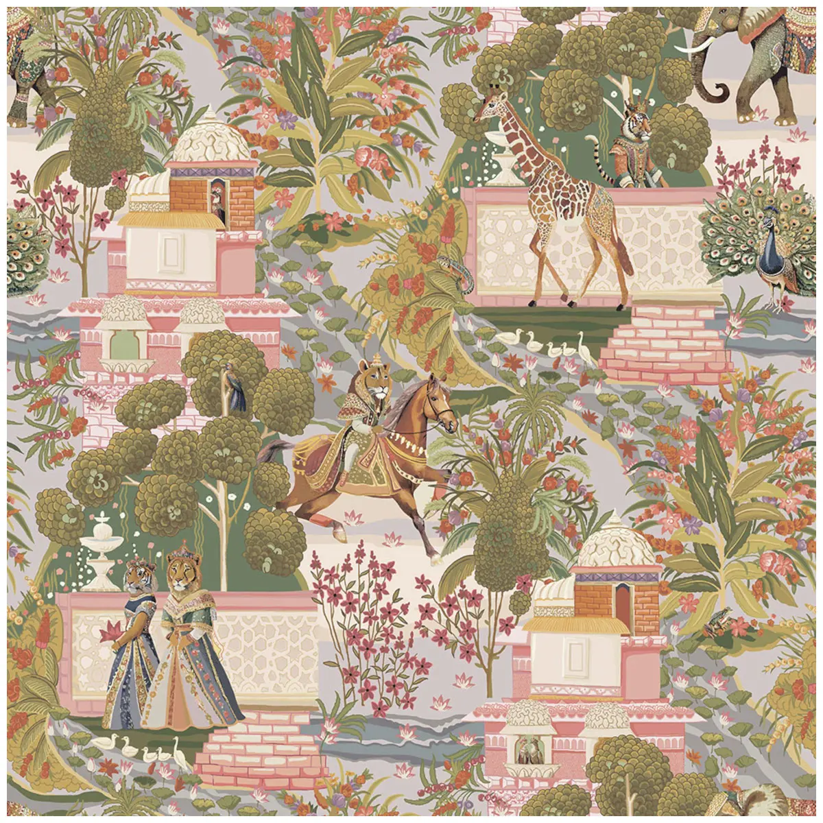 Tapet Journey to the East Jal Mahal Multi 91800