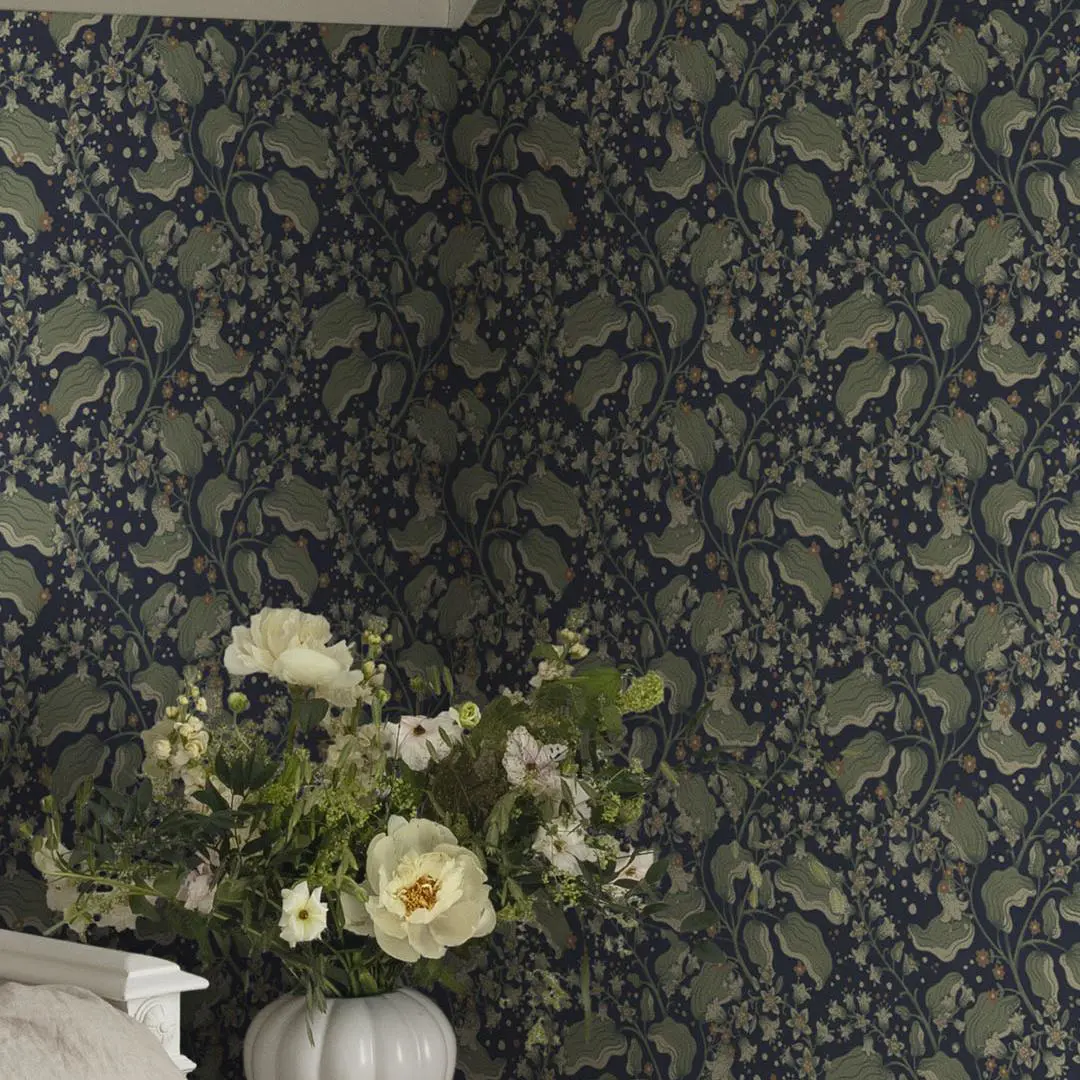 Tapet Saltviken Syrén 48027