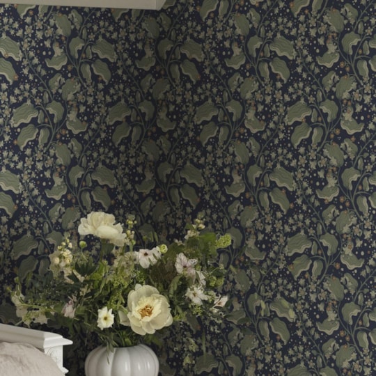 Tapet Saltviken Syrén 48027