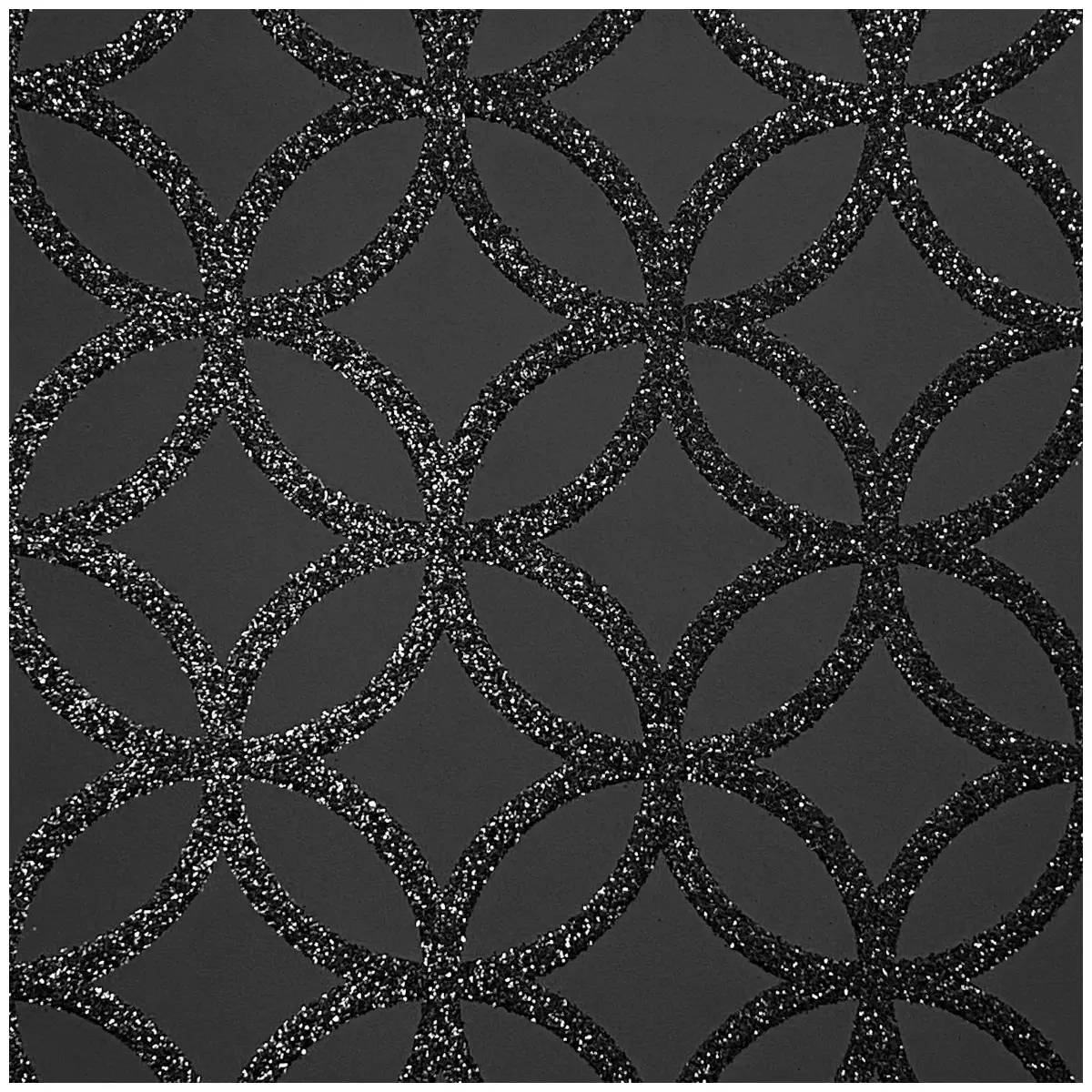 Tapet Fantasia III Sequin Geo Black 921708
