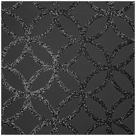 Tapet Fantasia III Sequin Geo Black 921708