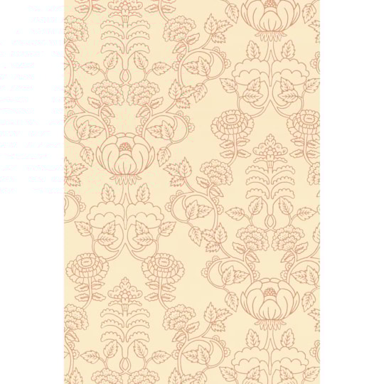 Tapet Cheri Spritz Soft Cranberry Red