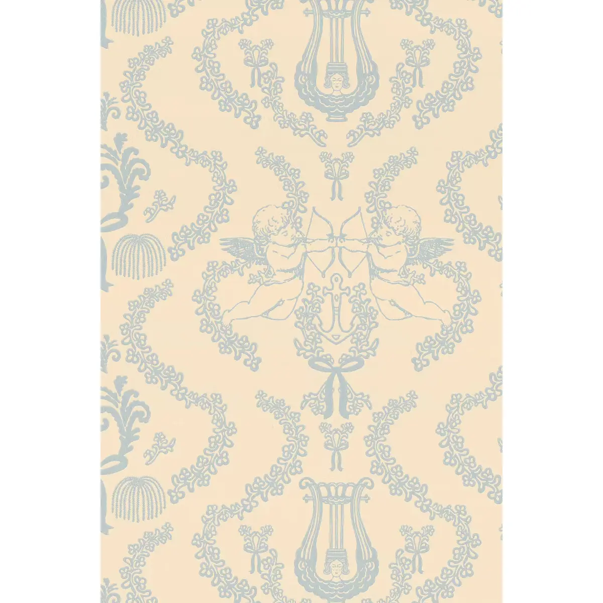 Tapet Flame of Love Heavenly Blue