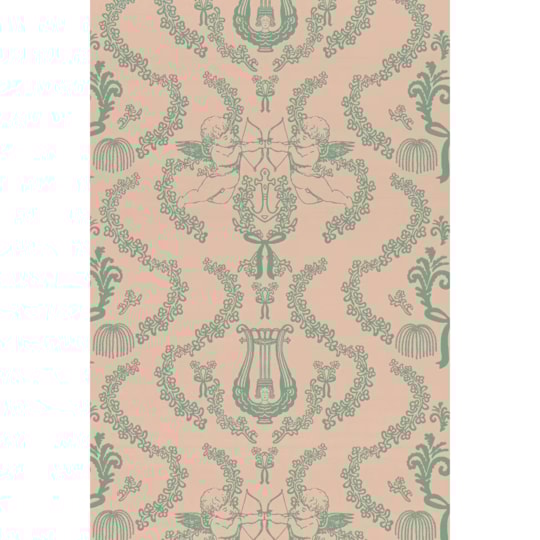 Tapet Flame of Love Old Pink