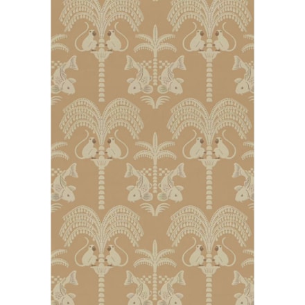 Tapet Sunset Gold Brown Tobacco