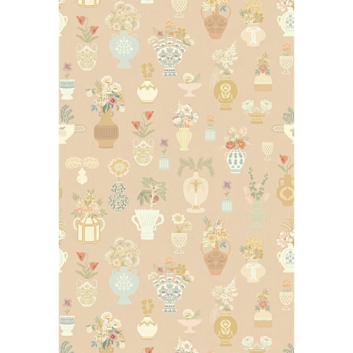 Tapet Floral Daiquiri Blush Terra