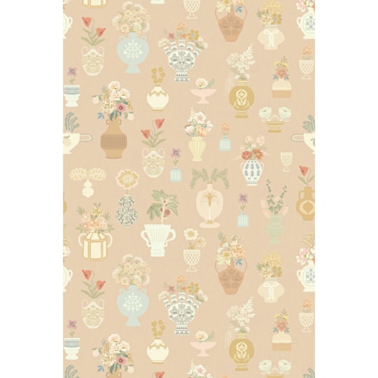 Tapet Floral Daiquiri Blush Terra