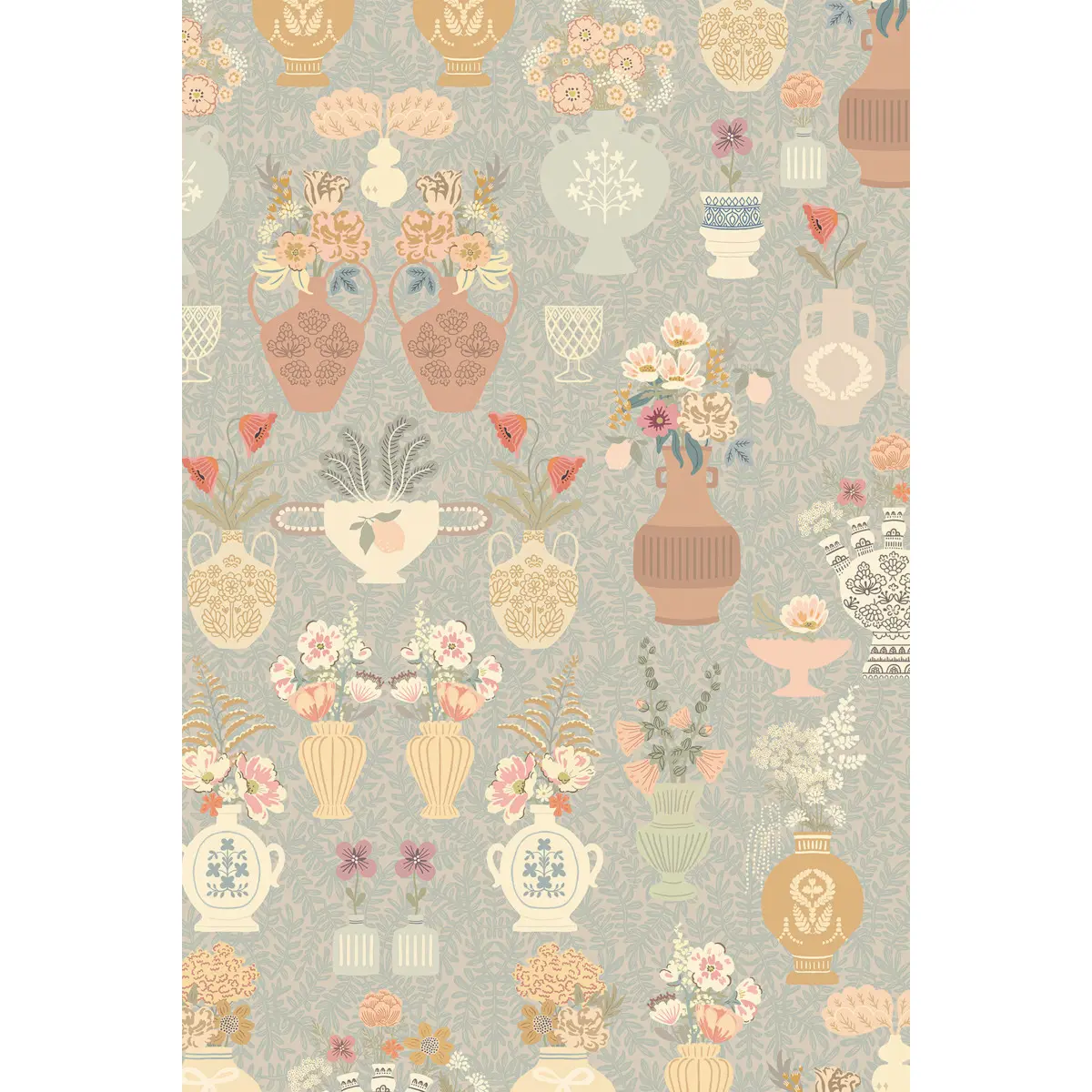 Tapet Summer Spritz Vintage Blue