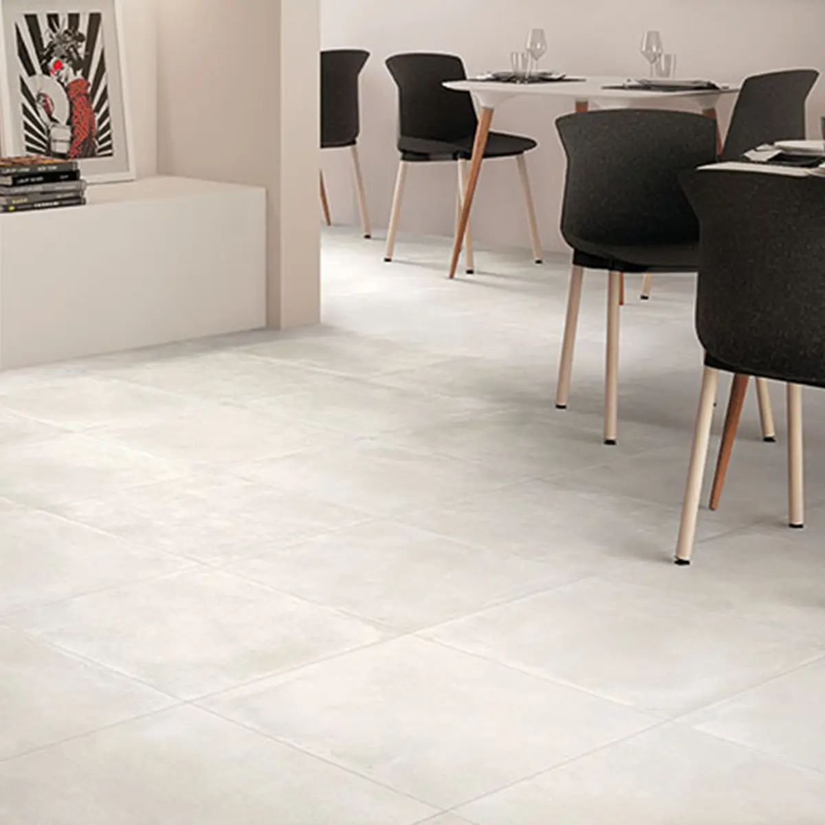 Klinker Granitkeramik Europe 2.0 Vit, 30x30cm, Matt