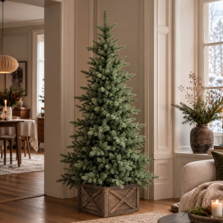 Trälåda Woody För Julgransfot Brun