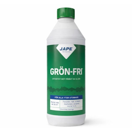 Alg- & Lavtvätt Grön-fri Biocid 1L