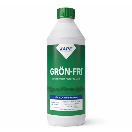 Alg- & Lavtvätt Grön-fri Biocid 1L