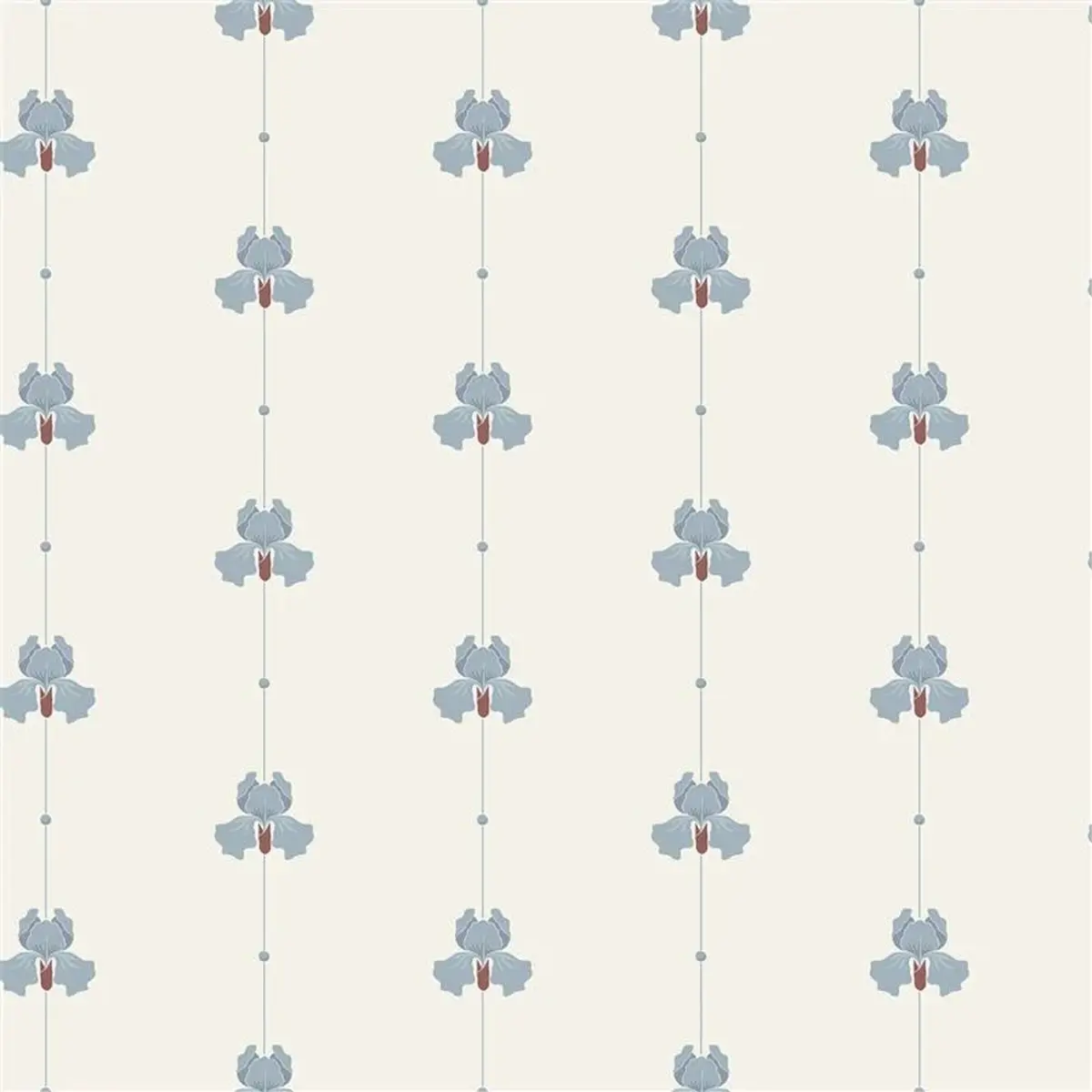 Tapet Gotain Sweet Pea Dove Blue 5684