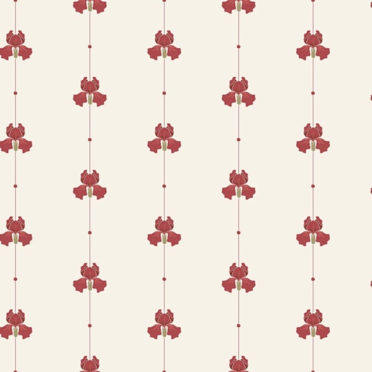 Tapet Gotain Sweet Pea Burgundy 5686