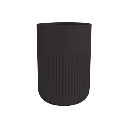 Tandborstmugg Gino Black