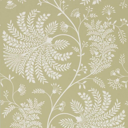 Tapet Curios Mapperton Green/cream Dart216340