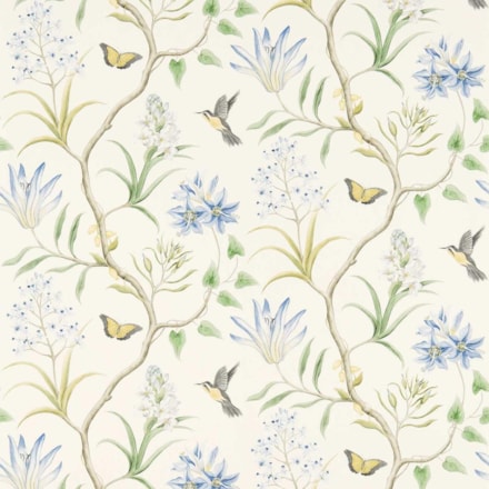 Tapet Curios Clementine Delft Blue Dvoy213389