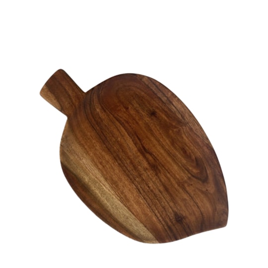 Skärbräda Leaf Brun, 26x16x1.5cm