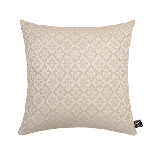 Kuddfodral Anna Linne, Beige, 45x45cm