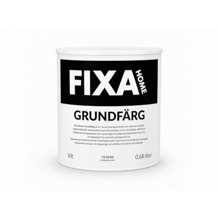 Grundfärg 2 In 1 Vit, 0.68L
