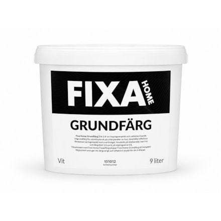 Grundfärg 2 In 1 Vit, 9L