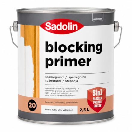 Grundfärg Blocking Primer Bw, 2.5L