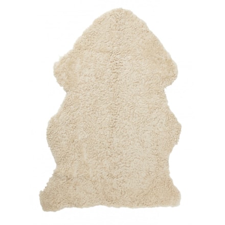 Rumsmatta Curly Beige, 60x95cm