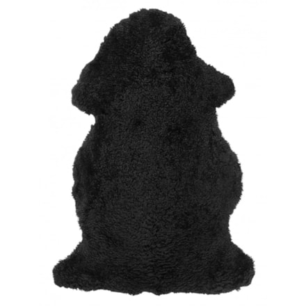 Rumsmatta Curly Svart, 60x95cm
