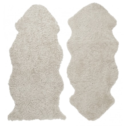 Fårskinn Curly Sand, 135x60cm