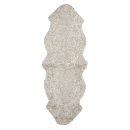 Fårskinn Curly Sand, 180x60cm
