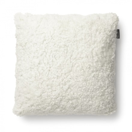 Kuddfodral Curly White, 45x45cm