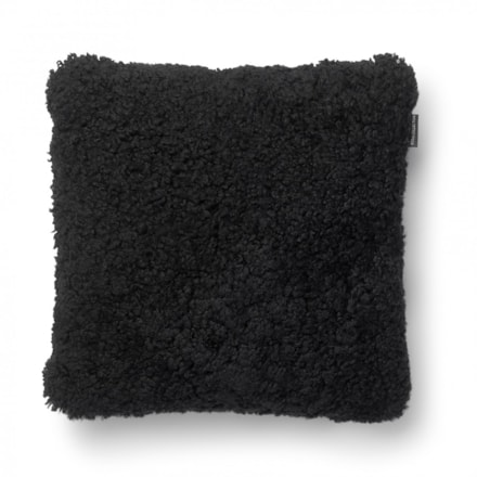 Kuddfodral Curly Black, 45x45cm