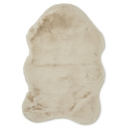 Rumsmatta Fluffy Beige, 60x90cm