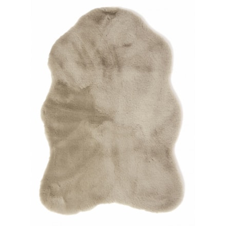 Rumsmatta Fluffy Brun, 60x90cm