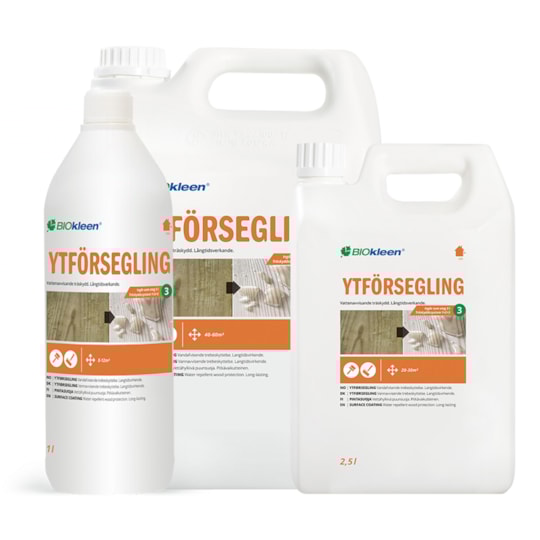 Miljövänlig ytförsegling Biokleen