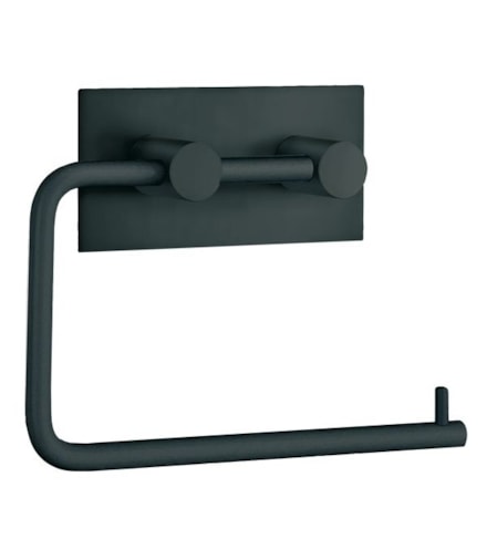 Toalettpappershållare Design Bb1098 Självhäftande Matt, Svart