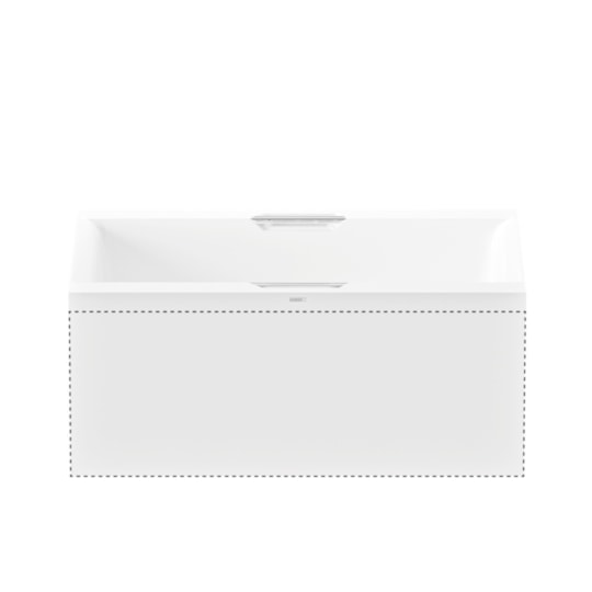 Frontpanel Höllviken Norduritakryl, 125cm