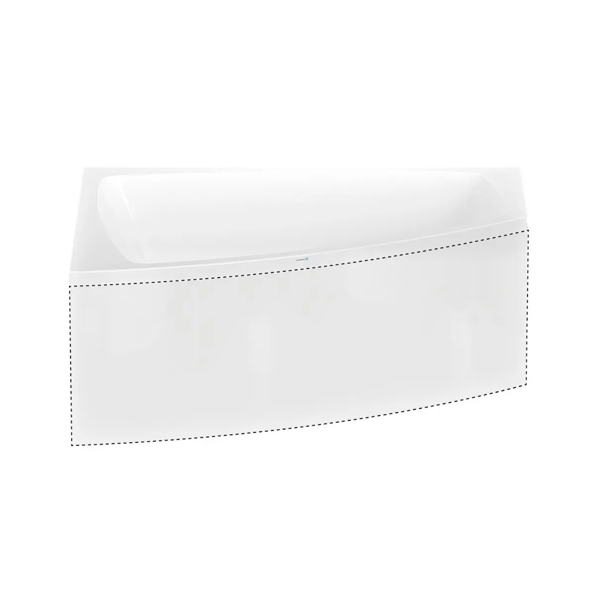 Frontpanel Kungshamn Norduritakryl, 157.5cm