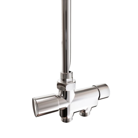 Vattenventil 40mm, Blank, Krom