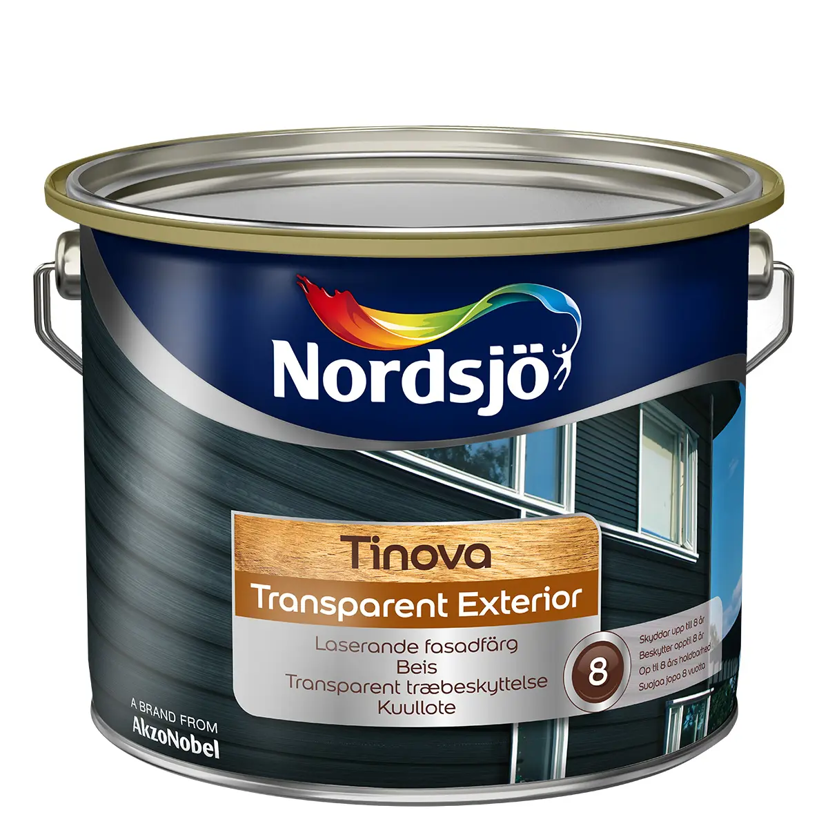 Fasadlasyr Tinova Transparent Exterior