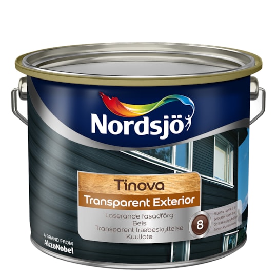 Fasadlasyr Tinova Transparent Exterior