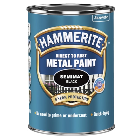 Metallfärg Semimat Finish