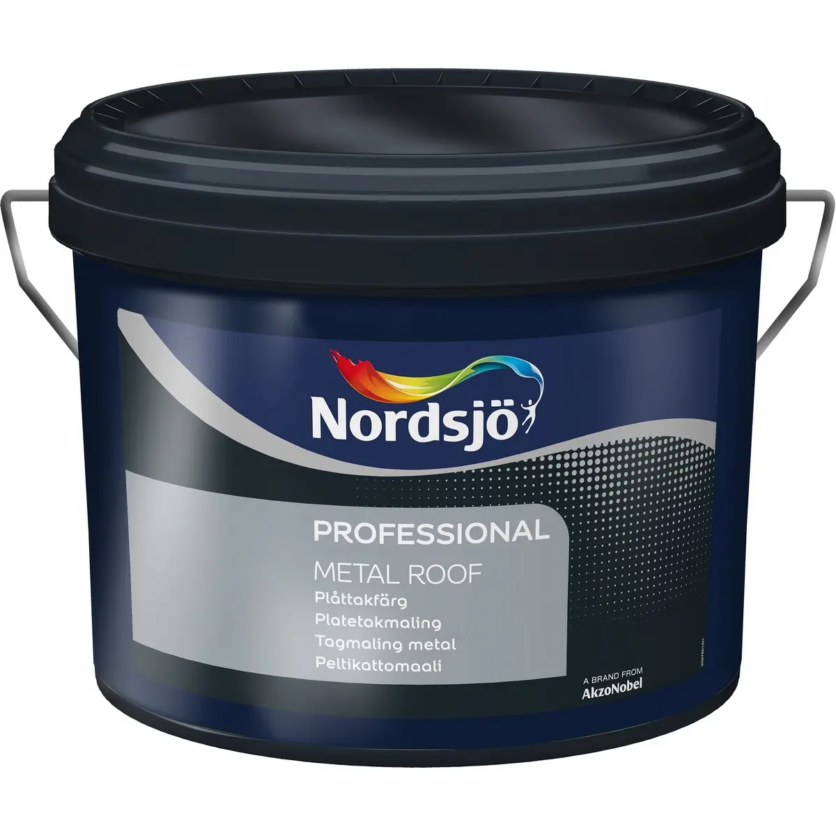 Plåttakfärg Professional Traditional Metal Roof Svart, 10L
