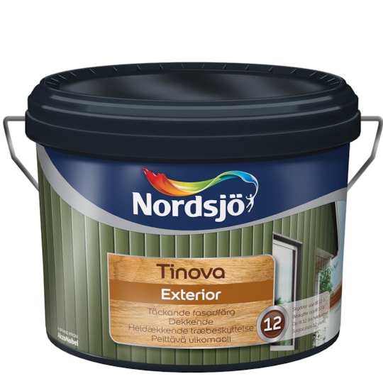 Träfasadfärg Tinova Exterior Valfri Kulör
