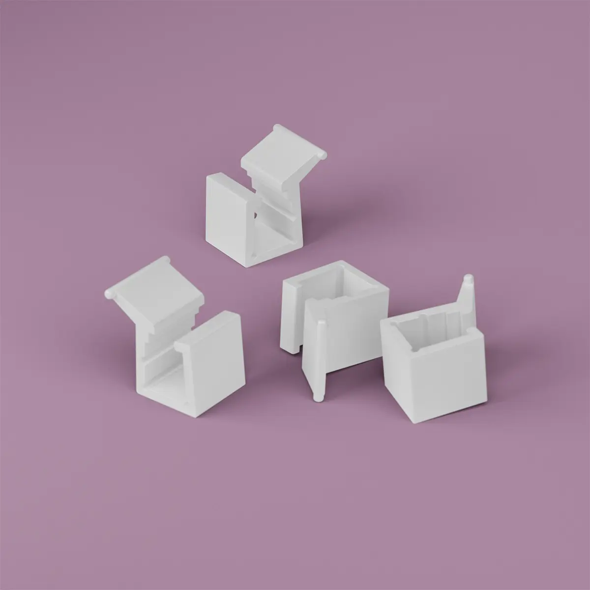 Backstopp 4-pack Vit