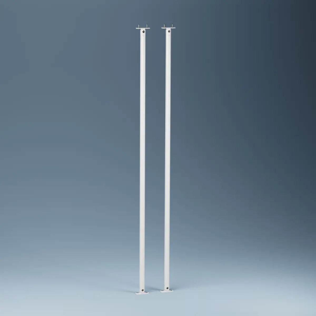 Räckespelare New York 1005mm, Aluminium, Vit