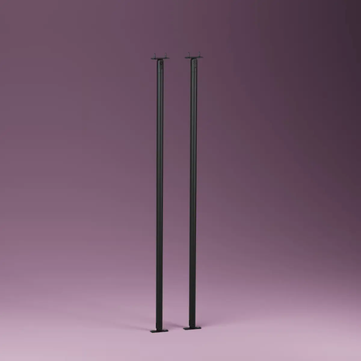 Räckespelare New York 782mm, Aluminium, Svart