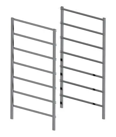 Stativgavelpar Mini 7-skenig