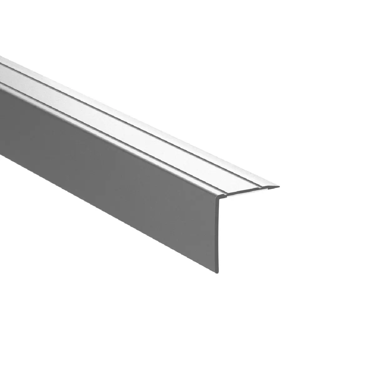 Trappnos Fix Aluminium, Silver, 2000x29x33mm