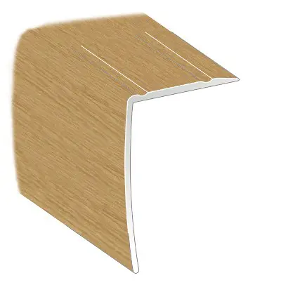 Trappnos Fix Fix Aluminium, Ek, 1000x32x50mm